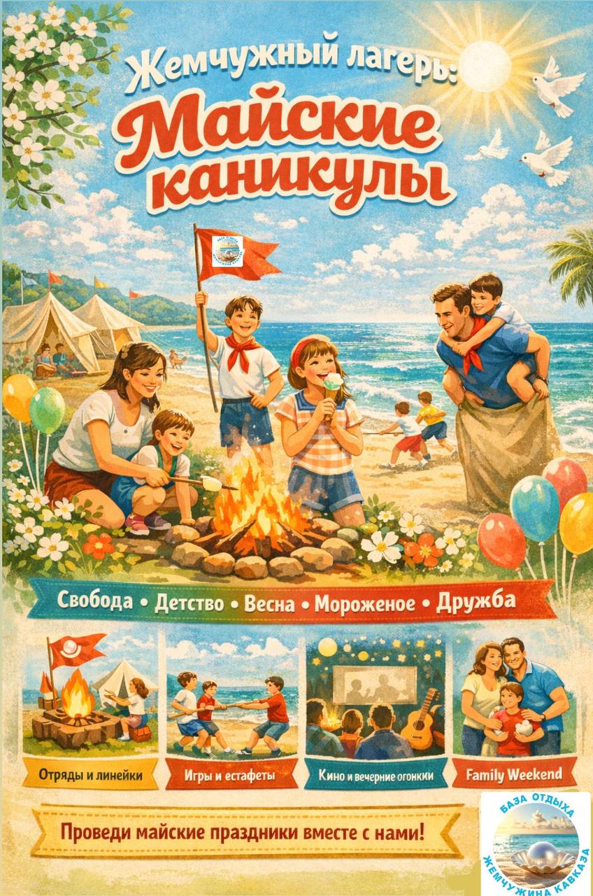 Жемчужный лагерь: Майские каникулы